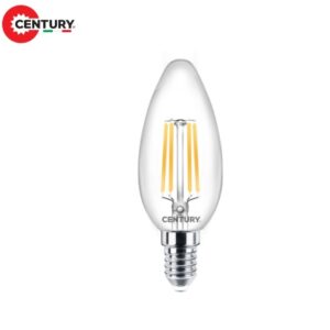 Lampada Oliva LED a Filamento E14 6w Luce Natura 806 Lumen